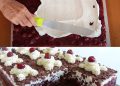 Achtung, diese Schwarzwälder Torte vom Blech schmeckt unfassbar lecker!