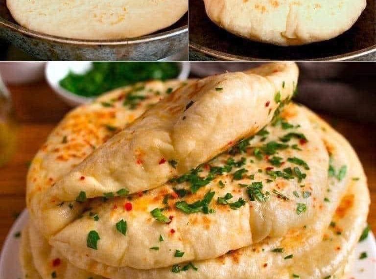 Knoblauchfladen in 10 Minuten, ruck zuck fertig!