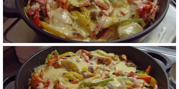 Kartoffel Paprika Pfanne mit Hackfleisch