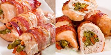 HÜHNCHEN- UND GEMÜSE-INVOLTINI