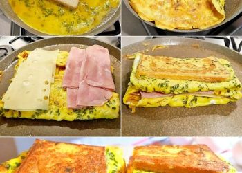 Toast mit Eiern und Schinken: das Rezept für eine schnelle und leckere Mahlzeit