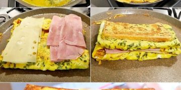 Toast mit Eiern und Schinken: das Rezept für eine schnelle und leckere Mahlzeit