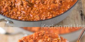Bolognese Hack Sauce in 20 Minuten ohne Fix Produkte