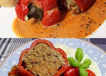 Gefüllte Paprika nach Carstens Art