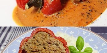 Gefüllte Paprika nach Carstens Art
