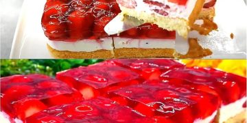 Der berühmteste Erdbeerkuchen, der auf der Zunge zergeht – Unglaublich leckerer Kuchen in 15 Minuten!
