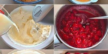 Himbeer Kasekuchen