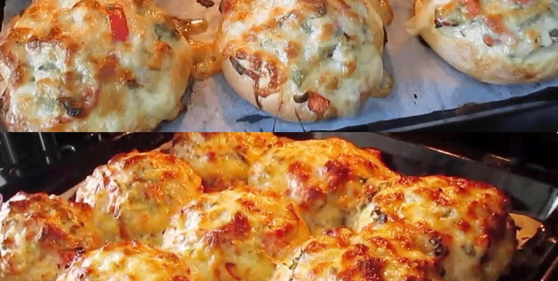 Die Dinger sind soo lecker, Überbackene Hackfleischbrötchen in 2 Minuten