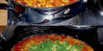 Mexikanische Schnitzelpfanne