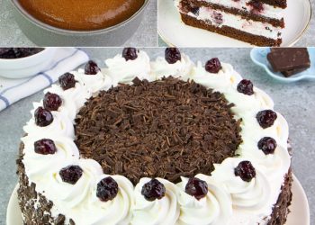 Schwarzwälder Kirschtorte: das Rezept für das köstliche und spektakuläre traditionelle deutsche Dessert