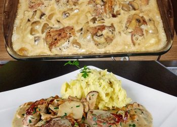 Medaillons in Pilzrahmsosse, könnte ich gerade jeden Tag essen 