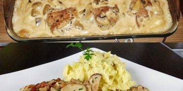 Medaillons in Pilzrahmsosse, könnte ich gerade jeden Tag essen 