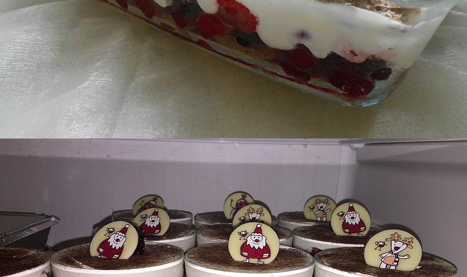 Weihnachtliches Tiramisu, haut immer wieder vom Hocker!