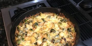 Rosenkohl – Hackfleisch Auflauf 