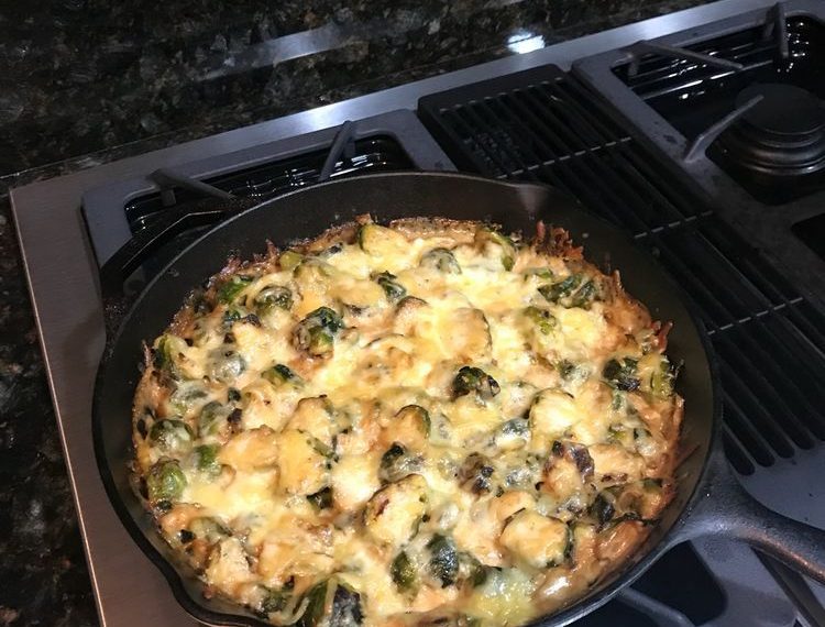 Rosenkohl – Hackfleisch Auflauf