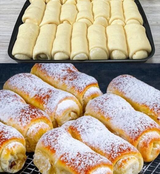 100 Jahr altes Rezept super weich, Omas Rollen mit Suchtpotenzial
