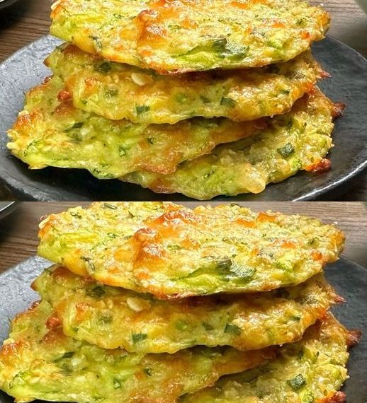 Zucchini-Puffer mit Haferflocken Besser als Pizza