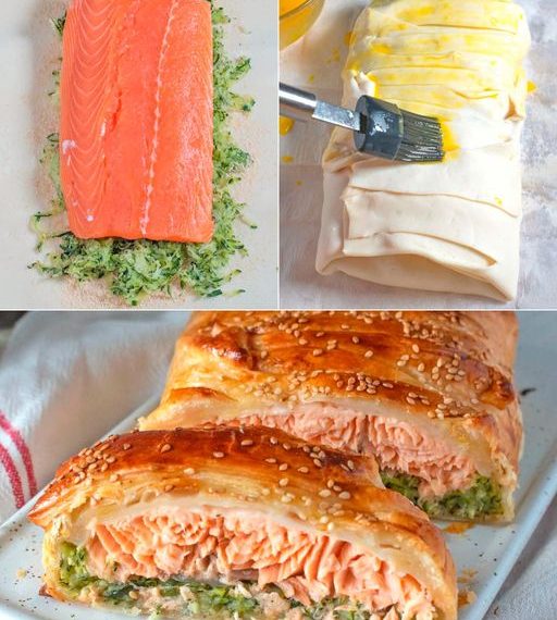 Lachs in der Kruste: das Rezept für ein einfaches und raffiniertes Gericht