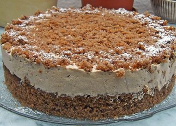 Cappuccino – Krümeltorte