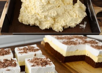 Vanillecremekuchen ohne Schnickschnack