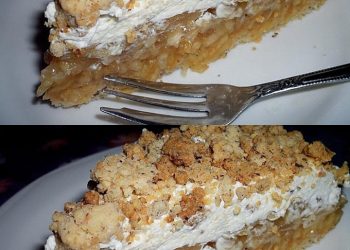 Apfeltorte mit Nussstreuseln