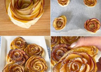 Blätterteig-Apfelrosen: eine süße und leckere Leckerli-Idee