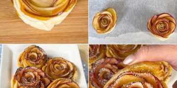Blätterteig-Apfelrosen: eine süße und leckere Leckerli-Idee