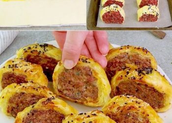Hackbraten im Blätterteig: einfaches und leckeres Rezept!
