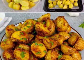 Ofenkartoffeln mit Butter und Parmesan: das Rezept für die leckere Beilage