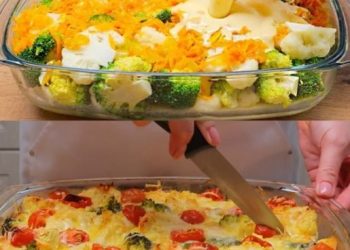 Brokkoli-Blumenkohl-Auflauf voller Nährstoffe