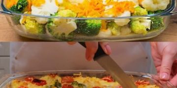 Brokkoli-Blumenkohl-Auflauf voller Nährstoffe