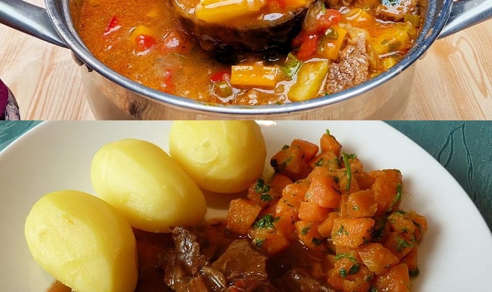 Machen Sie dieses Rezept und überraschen Sie alle: Gulasch nach Oma Magda, ein TOP Rezept!