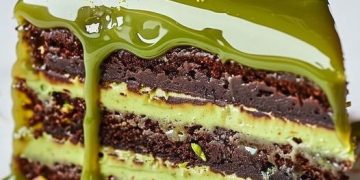 Honig-Pistazien-Baklava-Käsekuchen