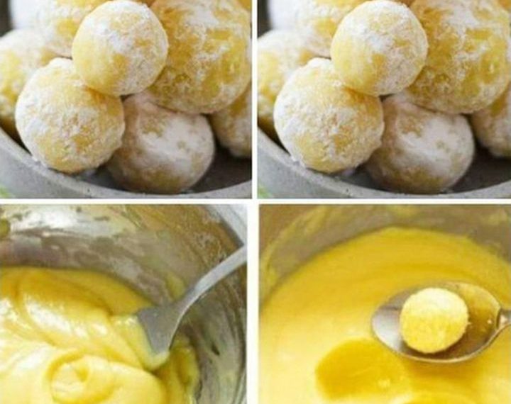 Zitronen Pralinen ber mir sind sie definitiv ein Muss, woooow