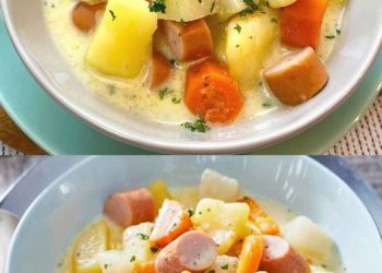 kohlrabieintopf mit cabanossi