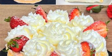Baisertorte mit Erdbeeren: das Rezept für ein fluffiges und leckeres Dessert