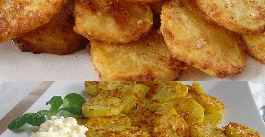 Knusprige Amerikanische Parmesankartoffeln