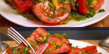 Die köstlichste Tomaten-Vorspeise aller Zeiten! Zaubersalat