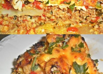 Blumenkohl mit Hackfleisch wie aus dem Restaurant, Boahh ein Traum!