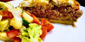 Moussaka, die beste die ich je gegessen habe, ultralecker!