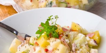 7 Tassen Fitness Salat – Einfaches und gesundes Salat-Rezept
