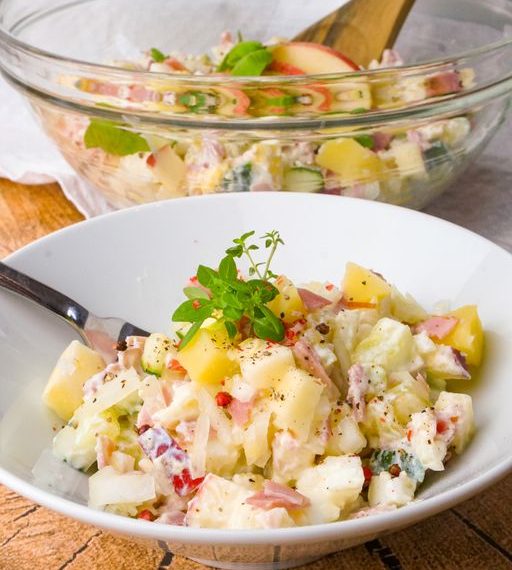 7 Tassen Fitness Salat – Einfaches und gesundes Salat-Rezept