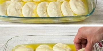 Knusprige Bäuche gefüllt mit Frühlingszwiebeln Spektakulär