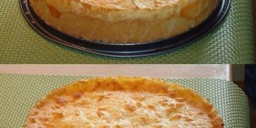 Pfirsichkuchen
