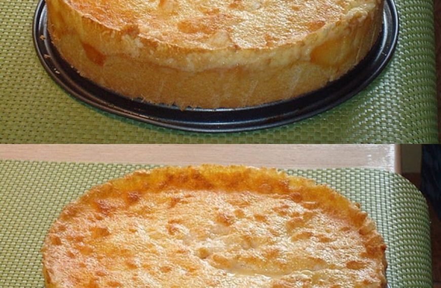 Pfirsichkuchen