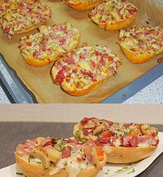 Fernseh Brötchen mit 150 g saure Sahne in 8 Minuten im Ofen gebacken