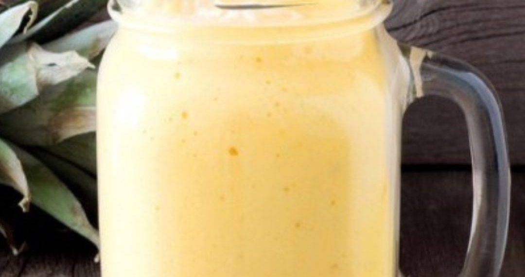 Ananas-Kokosnuss-Cocktail