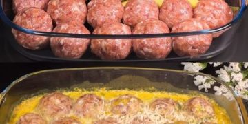 Köstliche Fleischbällchen in Sahnesauce