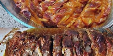 Räuberbraten, so zart dass man ihn mit der Zunge zerdrücken könnte