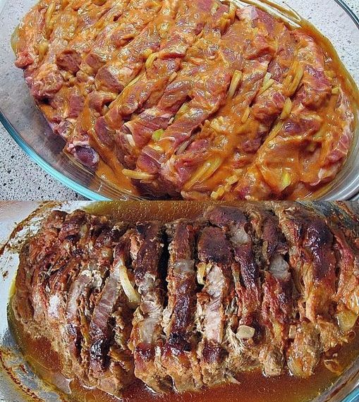 Räuberbraten, so zart dass man ihn mit der Zunge zerdrücken könnte